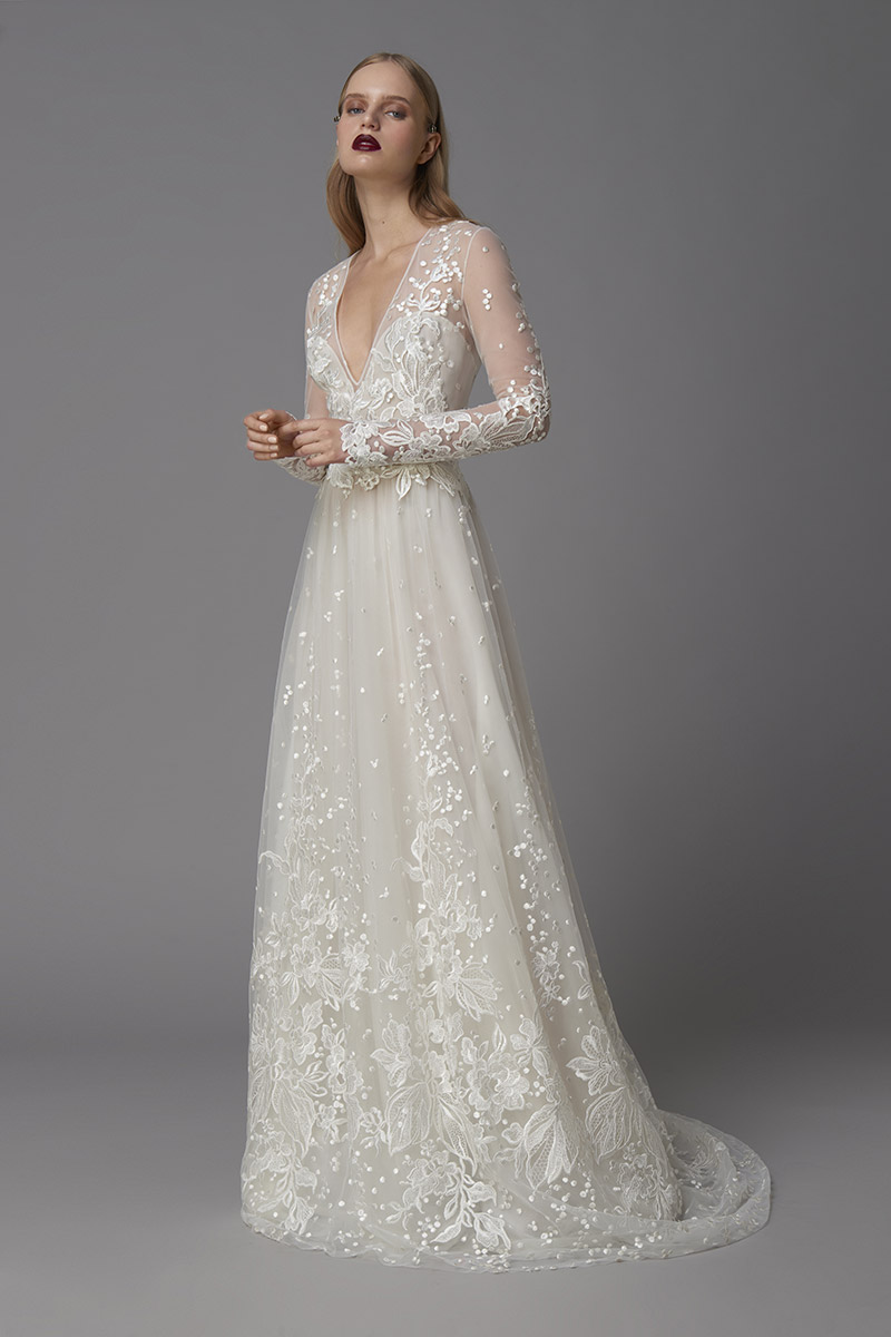 Printemps robe 2025 de mariée